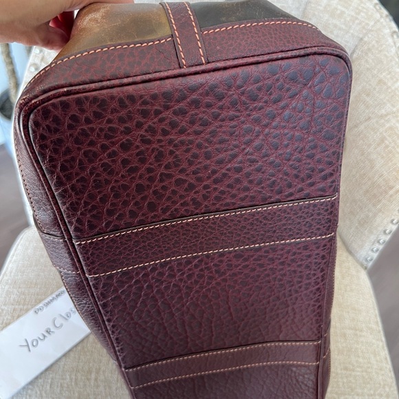 Authentic Hermes Garden Party PM Amazonia Leather Tote Bag Vintage - Picture 8 of 15